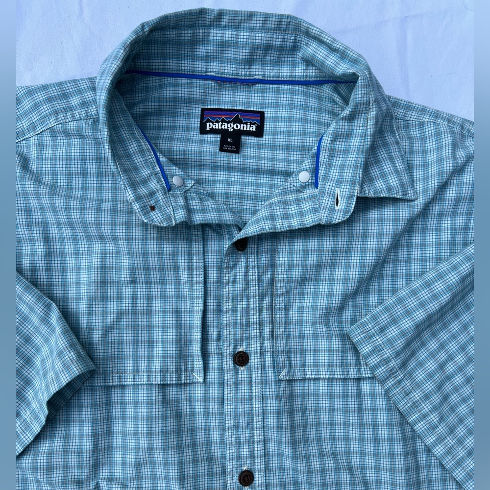 Patagonia short sleeve button-up